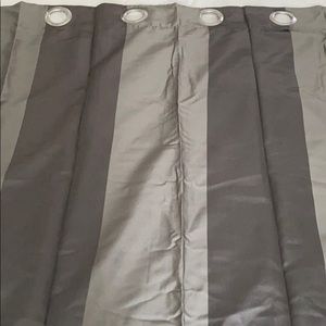 Z Gallerie silver/gray curtains (3)